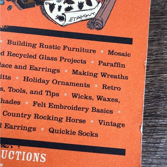 Craft Wisdom & Know-How HUGE 14X10 softcover book Instructions for many crafts - Picture 8 of 16